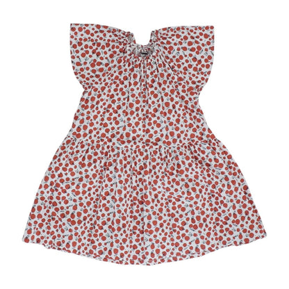 White Fruit Dress