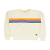 Beige Solid Sweatshirt Pullover