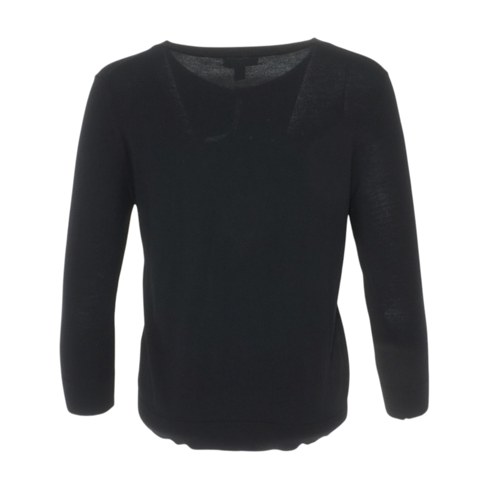 Black Cardigan Sweater