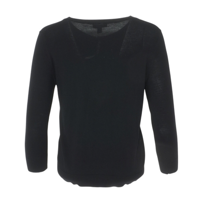 Black Cardigan Sweater