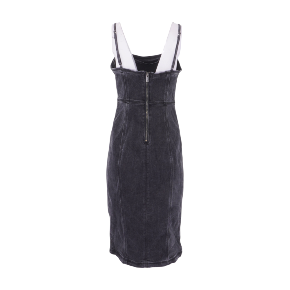 Steve Madden Black Midi Dress – Image 2
