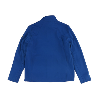 Blue Solid Active Jacket