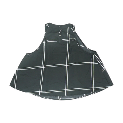 Black Check Blouse