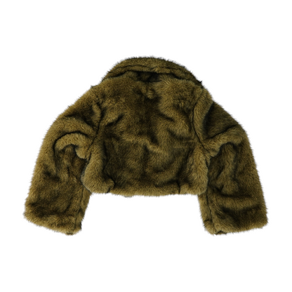 Brown Solid Jacket