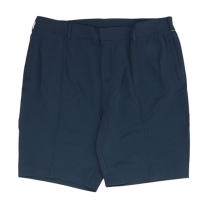 Navy Solid Active Shorts