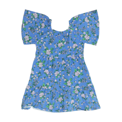 Blue Floral Dress