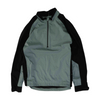 Gray Color Block 1/4 Zip Pullover