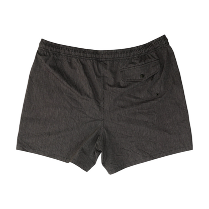 Gray Striped Active Shorts