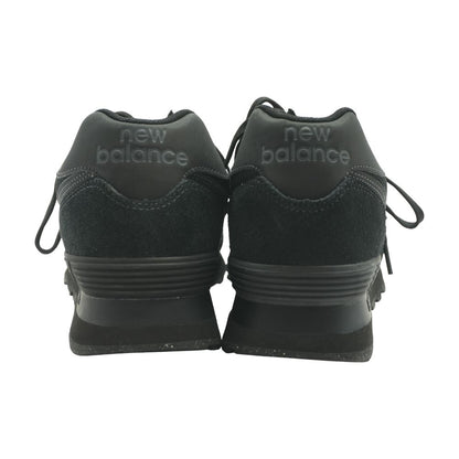 574 Black Low Top Athletic Shoes