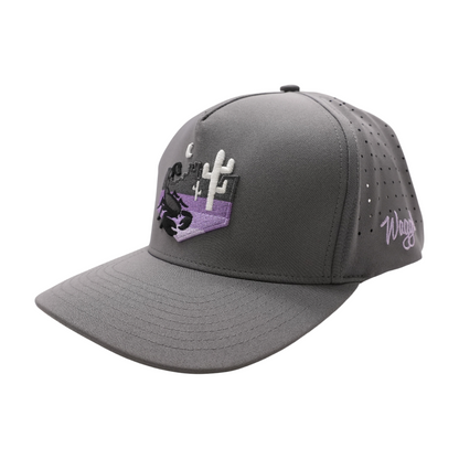 Gray Ballcap Hat