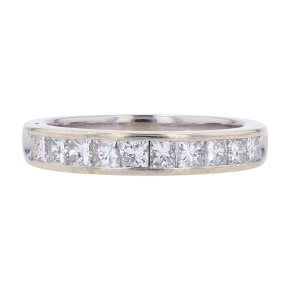 1 ctw 14K White Gold Diamond Band Ring