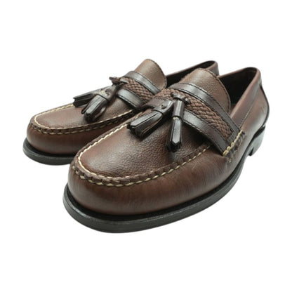 Brown Leather Loafer Dress Shoes