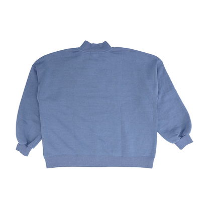 Purple Plus Solid 1/4 Zip Pullover