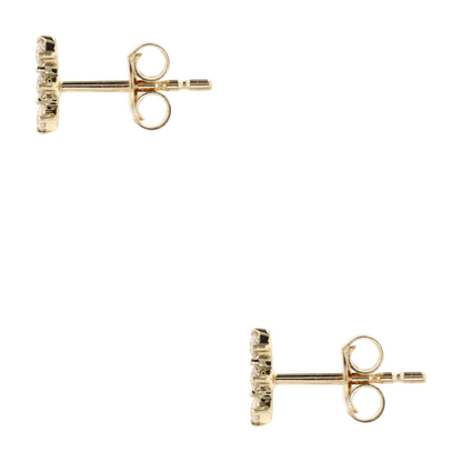 1/6 ctw 14K White Gold Diamond Stud Earrings