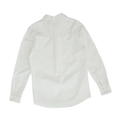 White Long Sleeve Button Down