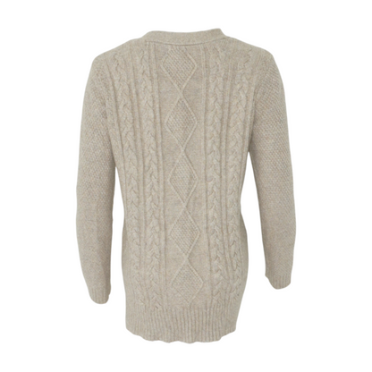 Brown Cardigan Sweater