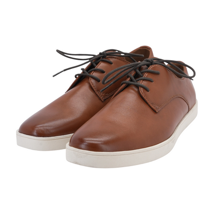 Brown Lace-Up Dress Shoes