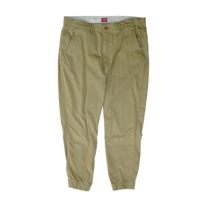 Khaki Tapered Pants