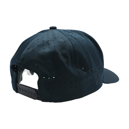 Navy Ice Skates Ballcap Hat