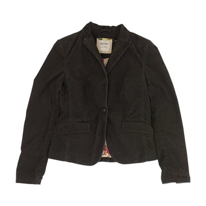 Brown Solid Blazer