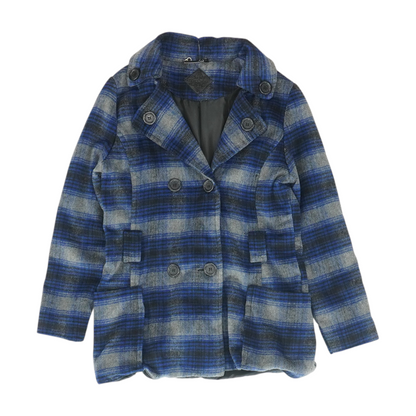 Blue Plaid Jacket