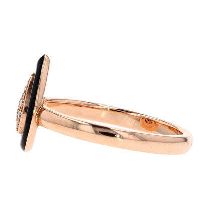 1/10 ctw 14K Rose Gold Diamond Fashion Ring