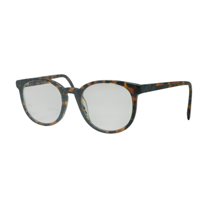 Brown Gillian M Round Prescription Eyewear