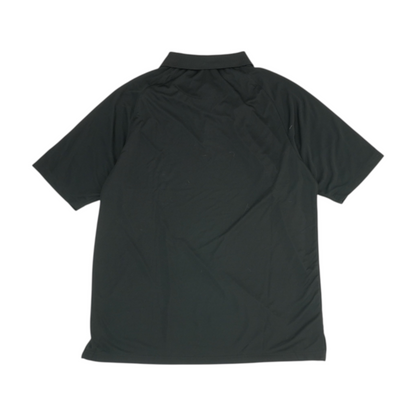 Black Chicago Bulls Solid Short Sleeve Polo