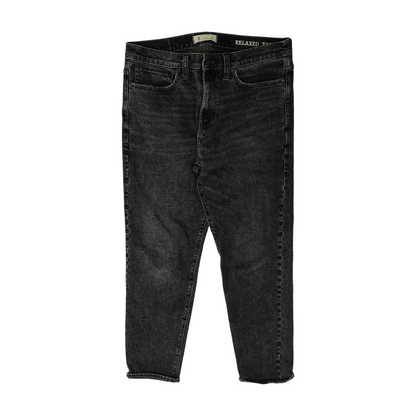 Black Tapered Jeans