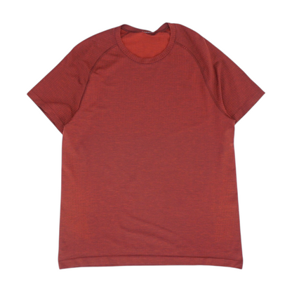 Red Solid Active T-Shirt