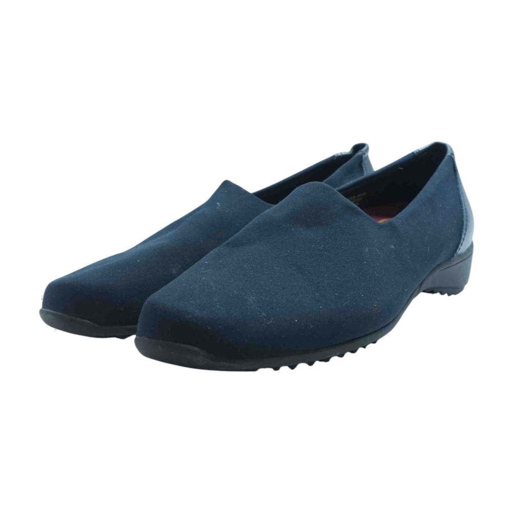 Black Slip-On Flats