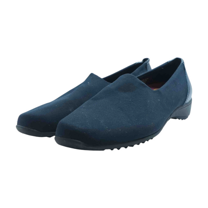 Black Slip-On Flats