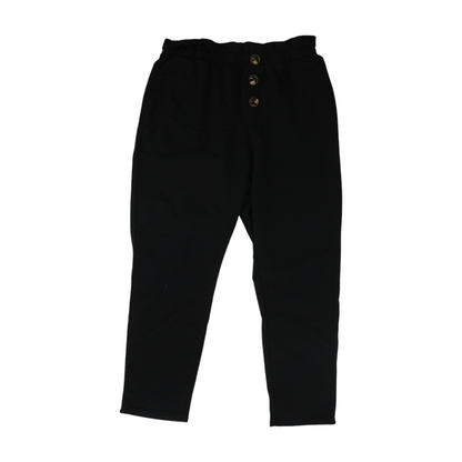 Black Regular Pants