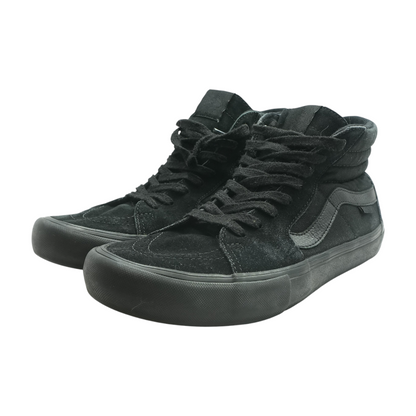 Black High-Top Athletic Shoes