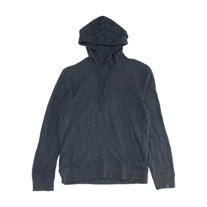 Navy Solid Hoodie Pullover