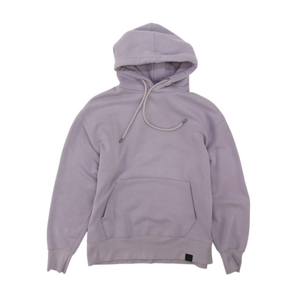 Purple Solid Hoodie Pullover