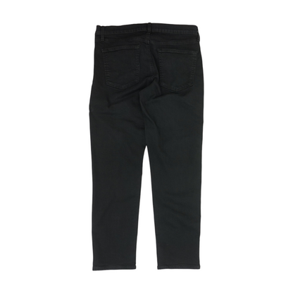 Black Tapered Jeans