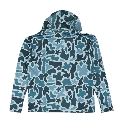Blue Camo Active T-Shirt