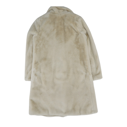 Beige Solid Coat