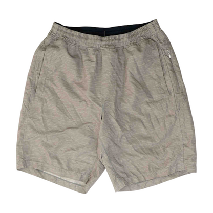 Gray Long Active Shorts