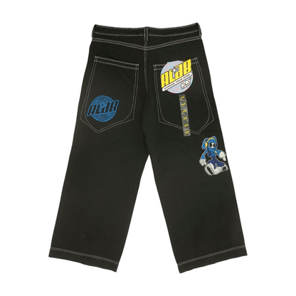 Black Wide Leg Jeans