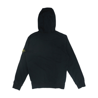 Black Solid Hoodie Pullover