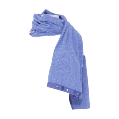 Blue Nylon Scarf