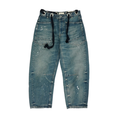 Blue Straight Jeans