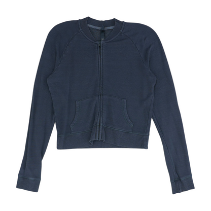 Black Solid Active Jacket