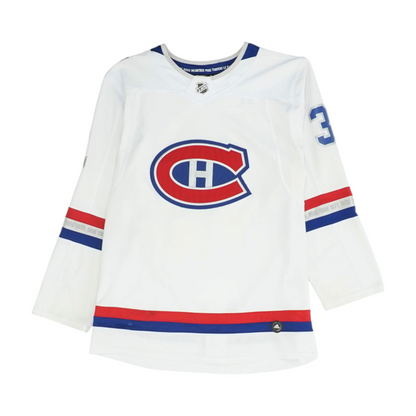 Men's White Montreal Canadiens Long Sleeve Jersey