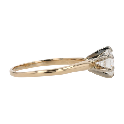 1 ctw 14K Yellow Gold Diamond Engagement Ring
