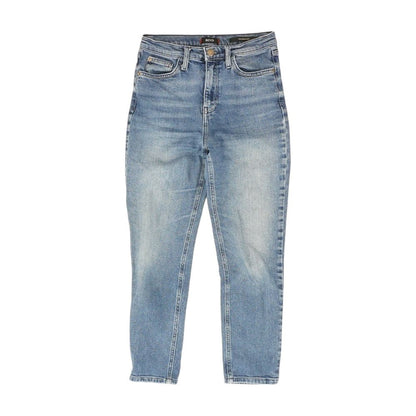 Blue Solid Jeans