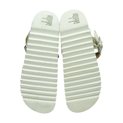 Silver Platform Sandals