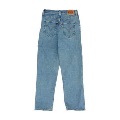 Blue Straight Jeans